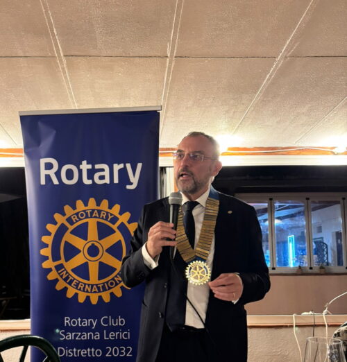 Passaggio della campana al Rotary Club Sarzana Lerici per l’Anno Rotariano 2025-2026.