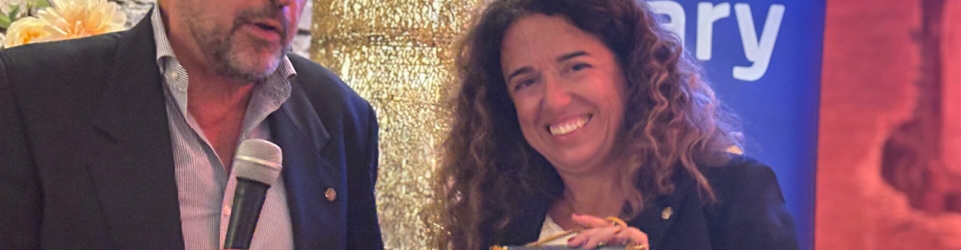 Lettera del nostro presidente, Massimo Gualco ad Anna Mori, Direttore della Gazzetta della Spezia, ospite alla conviviale del 23 settembre.