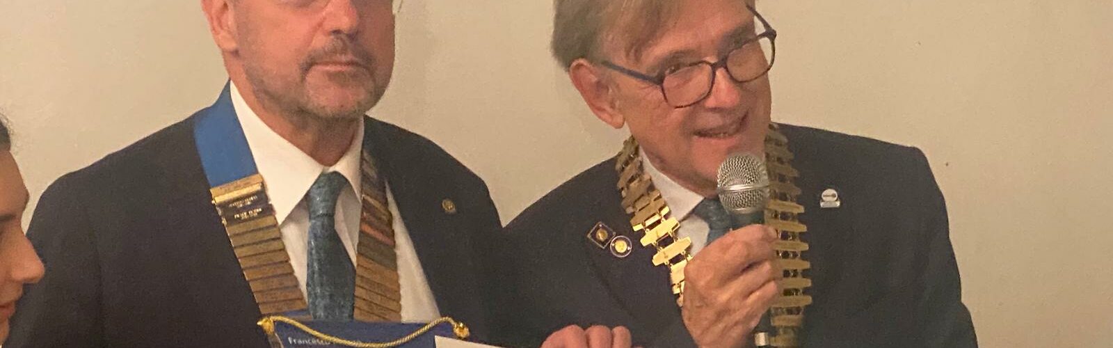 Rotary Club Sarzana Lerici: la visita del Governatore Gentile. Uniti per fare del bene
